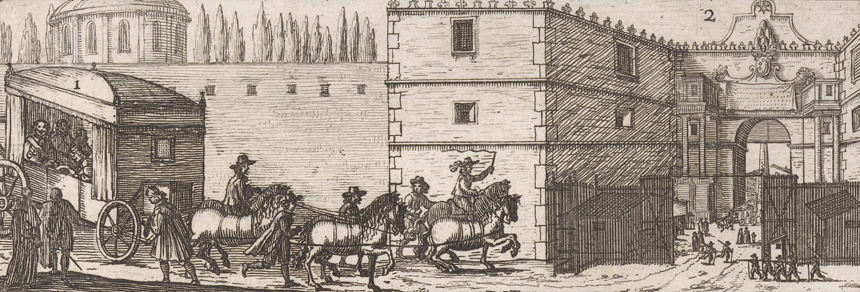 Plague in Rome 1656