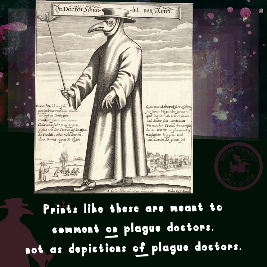 Plague Doctor Schnabel myth