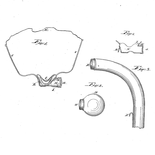 Patent drawing Haslett lung protector