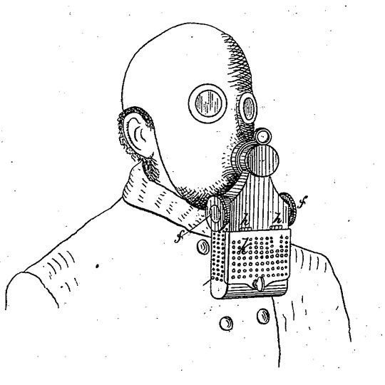 Man wearing protector by Neally