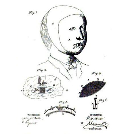 Patent for protective mask