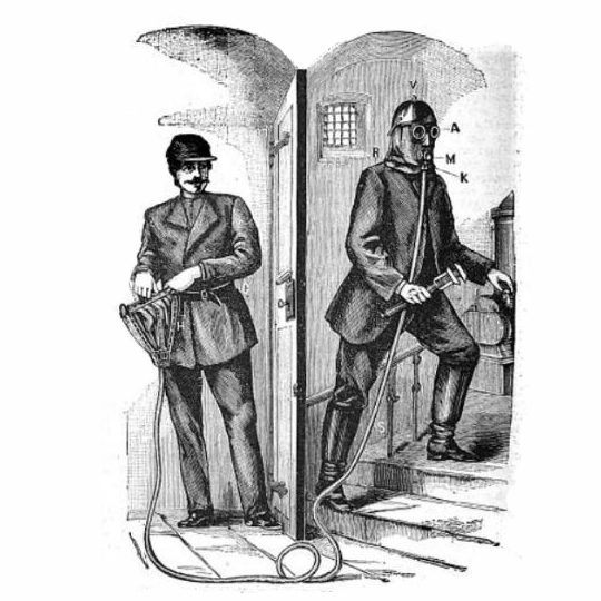 Illustration of Koenigs protection device