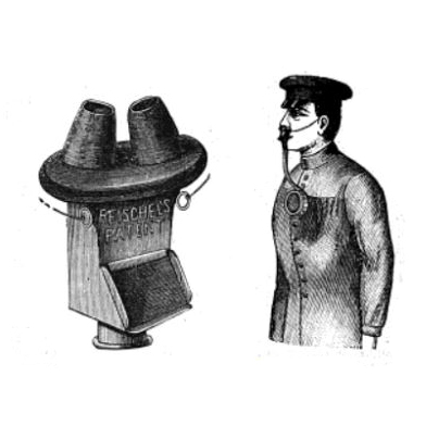 Officer wearing protector Reischel