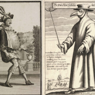 Pulchinella and Plague Doctor Schnabel